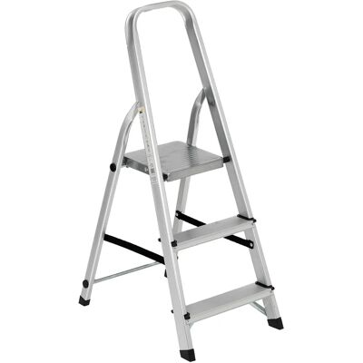 Escalera de aluminio Garden Friend Everest 3 peldaños - Escalera Escalera de aluminio Garden Friend Everest 3 peldaños - Escalera