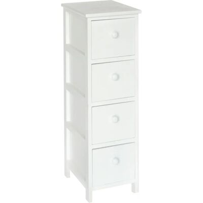 Biacchi Gianfranco C656934 Cómoda Blanca con 4 Cajones Biacchi Gianfranco C656934 Cómoda Blanca con 4 Cajones