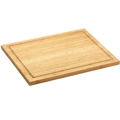 King Home Bambus Schneidebrett - Mittel, mit Rille, 38x30 cm King Home Bambus Schneidebrett - Mittel, mit Rille, 38x30 cm