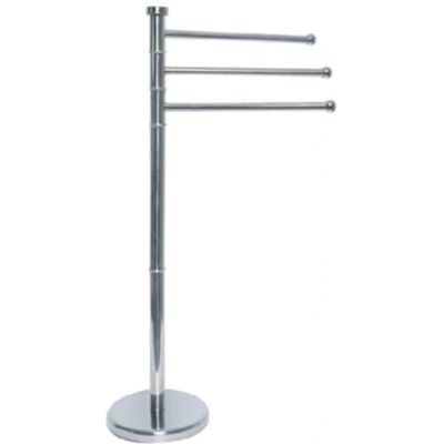 Biacchi Gianfranco King Home - Perchero con 3 brazos, acabado espejo, 88x23 cm Biacchi Gianfranco King Home - Perchero con 3 brazos, acabado espejo, 88x23 cm