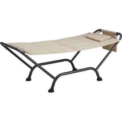 Biacchi Gianfranco A1220302 Hamaca - Soporte Acero PVC Beige Biacchi Gianfranco A1220302 Hamaca - Soporte Acero PVC Beige