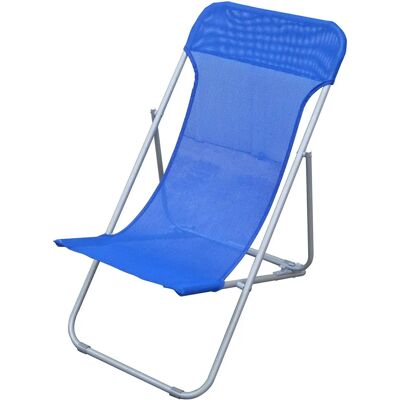 Garden Friend Blau Stalen Strandstoel - Strandstoel Garden Friend Blau Stalen Strandstoel - Strandstoel
