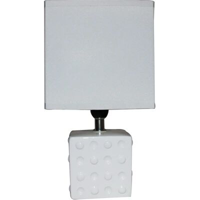King Home Weiße Keramik Tischlampe - Tischlampe King Home Weiße Keramik Tischlampe - Tischlampe