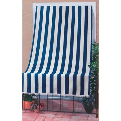 Toldo de puerta con anillos azules Biacchi Gianfranco - 140x250 cm Toldo de puerta con anillos azules Biacchi Gianfranco - 140x250 cm