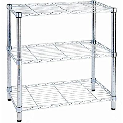 King Home Chromregal - 3 Regale - 60x35x90cm King Home Chromregal - 3 Regale - 60x35x90cm