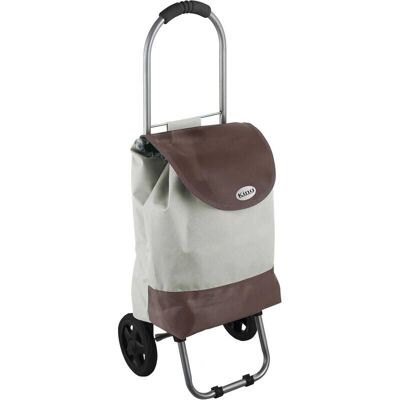 King Home Beige Nuez Bicolor Wasserdichter Einkaufstrolley King Home Beige Nuez Bicolor Wasserdichter Einkaufstrolley