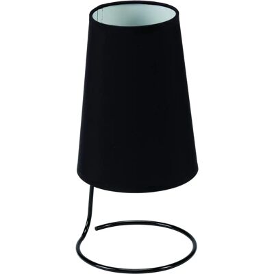 King Home Schwarze Stahlseil Tischlampe - Lichtquelle King Home Schwarze Stahlseil Tischlampe - Lichtquelle
