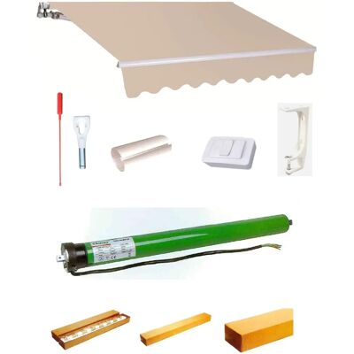 Garden Friend - Tenda quadrata motorizzata - Beige Garden Friend - Tenda quadrata motorizzata - Beige