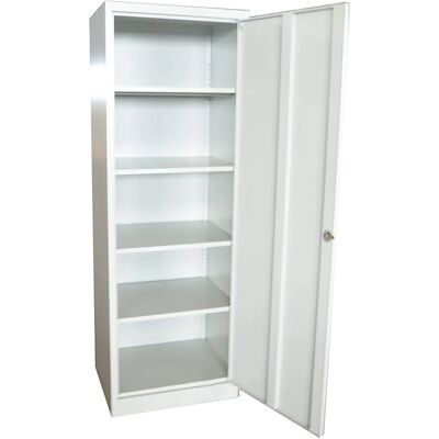 Armadio in acciaio con serratura Biacchi - 180x50x36cm Armadio in acciaio con serratura Biacchi - 180x50x36cm