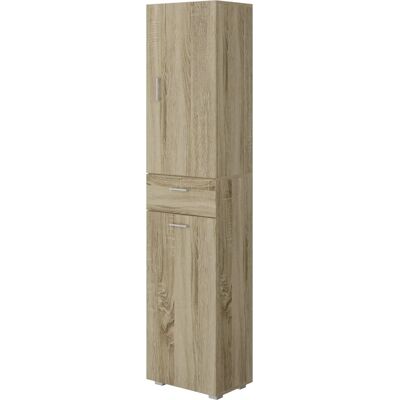 King Home Schrank - 1 Tür + Schublade + Wäschekorb - 45x32x195h cm King Home Schrank - 1 Tür + Schublade + Wäschekorb - 45x32x195h cm