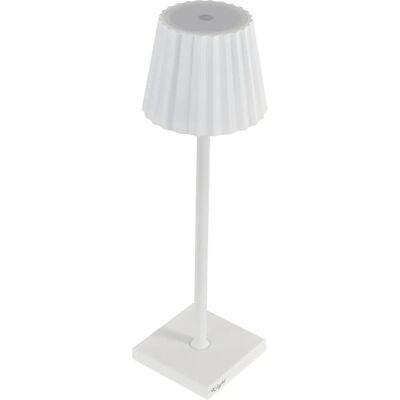 King Home K-light Wiederaufladbare Tischlampe - Weiß 10x10x38cm King Home K-light Wiederaufladbare Tischlampe - Weiß 10x10x38cm