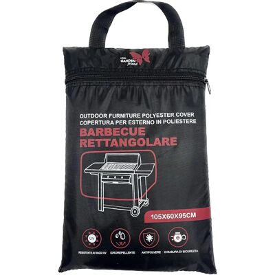 GARDEN FRIEND - Rectangular - Nero - Copertura barbecue GARDEN FRIEND - Rectangular - Nero - Copertura barbecue