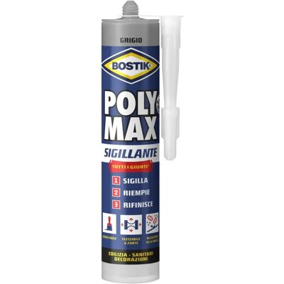 Bostik - Poly Max - Grigio - 280ml - Sealant Bostik - Poly Max - Grigio - 280ml - Sealant