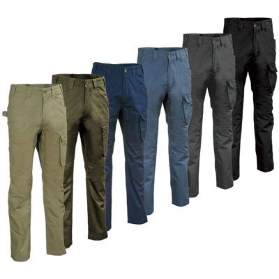 Cofra - Slim Fit 100% Baumwolle - Navy - Arbeitshose Cofra - Slim Fit 100% Baumwolle - Navy - Arbeitshose