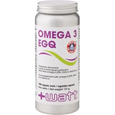 WATT Omega 3 - 180 Cápsulas - Suplemento Alimentar WATT Omega 3 - 180 Cápsulas - Suplemento Alimentar