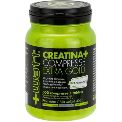 WATT Creatina Extra Gold 300 Compresse - Integratore alimentare WATT Creatina Extra Gold 300 Compresse - Integratore alimentare
