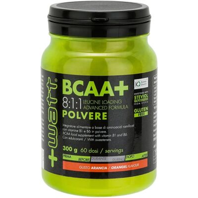 Watt BCAA 8:1:1 - Recupero muscolare - Gusto arancia Watt BCAA 8:1:1 - Recupero muscolare - Gusto arancia