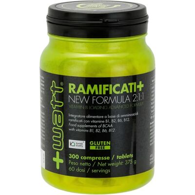 WATT Aminoacidi a Catena Ramificata 300 Compresse - Integratore WATT Aminoacidi a Catena Ramificata 300 Compresse - Integratore