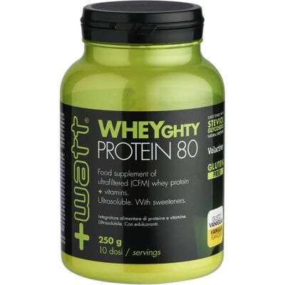 +WATT Wheyghty Protein 80 - Polvere di Proteine +WATT Wheyghty Protein 80 - Polvere di Proteine