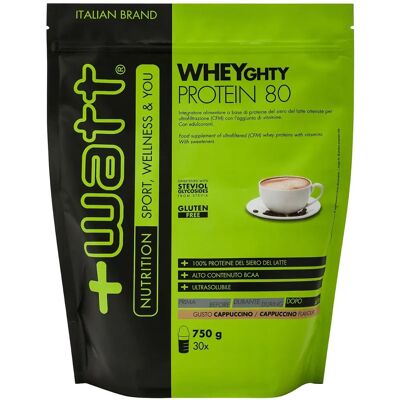 Watt Wheyghty Protein 80 Cappuccino - Polvere Proteica Watt Wheyghty Protein 80 Cappuccino - Polvere Proteica
