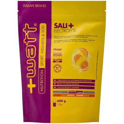 + Watt Srl Sali+ Elettrolita Arancia Doypack 600 G + Watt Srl Sali+ Elettrolita Arancia Doypack 600 G