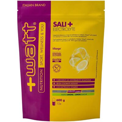 WATT Sali+ Elettrolita 600G - Polvere Elettroliti WATT Sali+ Elettrolita 600G - Polvere Elettroliti