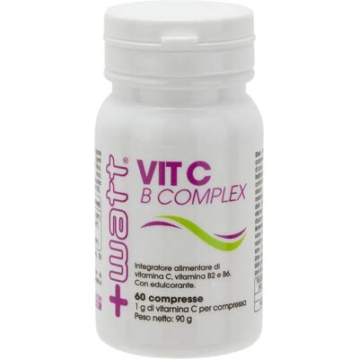 WATT Vit C B Complex 60 Compresse - Integratore Alimentare WATT Vit C B Complex 60 Compresse - Integratore Alimentare