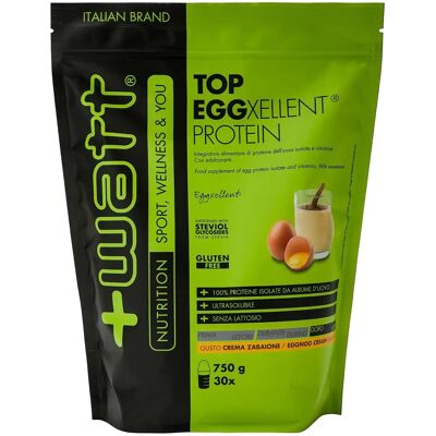 WATT - Top Eggxellent Protein - Zabaione - 750 g - Proteine in polvere WATT - Top Eggxellent Protein - Zabaione - 750 g - Proteine in polvere