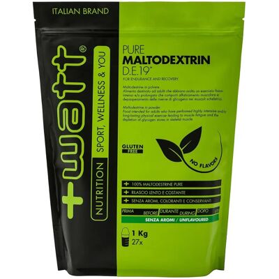 +watt Maltodextrina Pura D.E. 19 - Suplemento alimentar +watt Maltodextrina Pura D.E. 19 - Suplemento alimentar