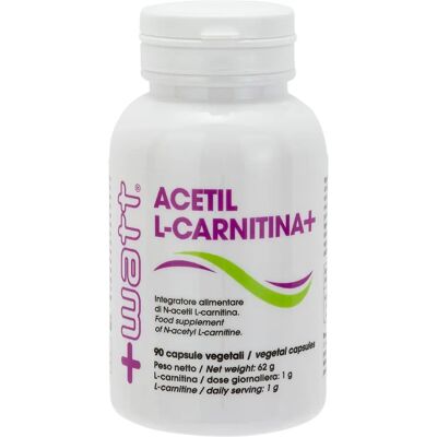 Watt Srl Acetil L-Carnitina+ - Integratore Alimentare Watt Srl Acetil L-Carnitina+ - Integratore Alimentare