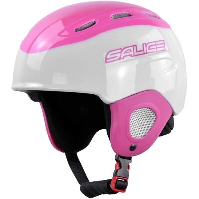 Casco Salice Junior Bianco,Rosa - Casco Casco Salice Junior Bianco,Rosa - Casco