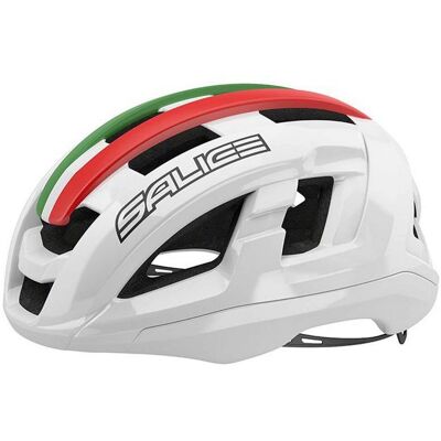 Casque de Cyclisme Salice Gavia - Blanc Léger pour Route - Publicité Casque de Cyclisme Salice Gavia - Blanc Léger pour Route - Publicité