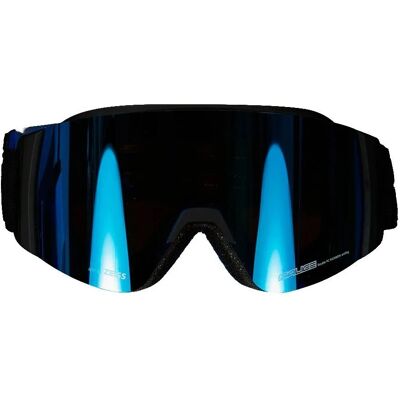 Gafas da Sci Antivento Nero-Blu - Maschera da Sci Gafas da Sci Antivento Nero-Blu - Maschera da Sci