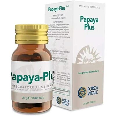 Forza Vitale Papaya Plus - Supporto digestivo Forza Vitale Papaya Plus - Supporto digestivo
