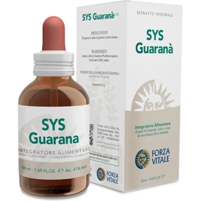 Forza Vitale SYS Guarana 50ml - Integratore energetico Forza Vitale SYS Guarana 50ml - Integratore energetico