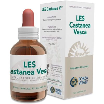 Forza Vitale Italia Srl Les Castanea Vesca Gocce - Suplemento Alimenticio Forza Vitale Italia Srl Les Castanea Vesca Gocce - Suplemento Alimenticio
