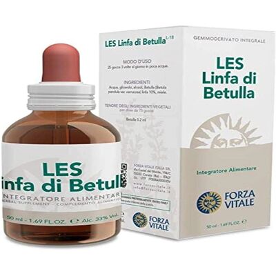 Forza Vitale Les Linfa di Betulla - 50 ml Nahrungsergänzungsmittel Forza Vitale Les Linfa di Betulla - 50 ml Nahrungsergänzungsmittel