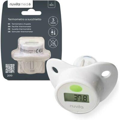 Thermomètre Sucette Nuvita - Confortable, Précis, Rapide - Publicité Thermomètre Sucette Nuvita - Confortable, Précis, Rapide - Publicité