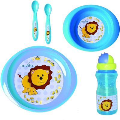 Kit Pappa 12 Mesi + Azzurro di Anteprima Brands International - Set Alimentazione Neonati Kit Pappa 12 Mesi + Azzurro di Anteprima Brands International - Set Alimentazione Neonati