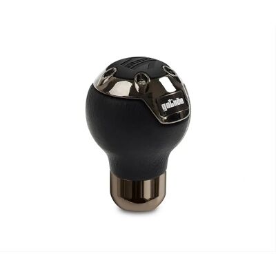 Pomo de palanca de cambios MOMO MOMPOGOTHAM0BLKL de cuero - Shift Lever Knob Pomo de palanca de cambios MOMO MOMPOGOTHAM0BLKL de cuero - Shift Lever Knob