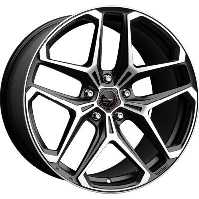 MOMO RF-04 Hjul - Sort Mat Poleret, 9.0Jx20, 5x112, ET 26 MOMO RF-04 Hjul - Sort Mat Poleret, 9.0Jx20, 5x112, ET 26