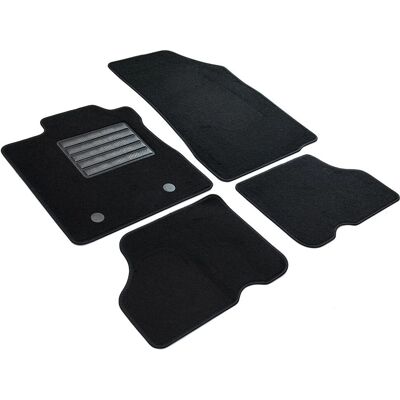 MTM MDM - SP-4139 - Velours - Noir - Tapis de voiture MTM MDM - SP-4139 - Velours - Noir - Tapis de voiture