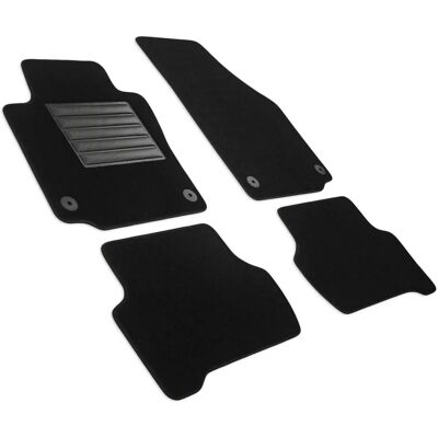 Zwarte vloermatten MTM MDM SP-3273 voor Skoda Yeti 2009 Zwarte vloermatten MTM MDM SP-3273 voor Skoda Yeti 2009