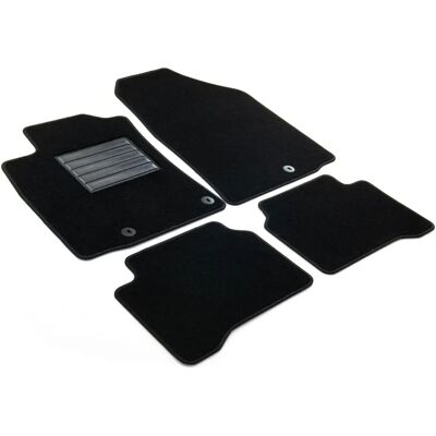 MTM MDM - SP-7443 - Velours - Black - Car mats MTM MDM - SP-7443 - Velours - Black - Car mats