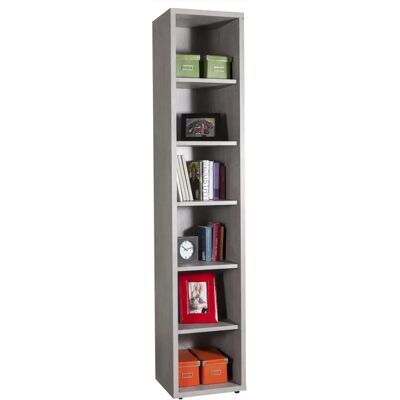 COMPOSAD Kompakte Schmale Bücherregal - Hoch, 6 Regale - Italien COMPOSAD Kompakte Schmale Bücherregal - Hoch, 6 Regale - Italien