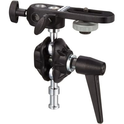 Tête de Trépied Manfrotto 155 - Support caméra polyvalent, max 5kg Tête de Trépied Manfrotto 155 - Support caméra polyvalent, max 5kg