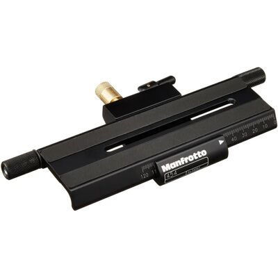 Manfrotto MN 454 Kameraschlitten - Makrofotografie, Aluminium Manfrotto MN 454 Kameraschlitten - Makrofotografie, Aluminium