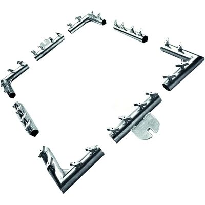 Manfrotto H9000 Accessorio Riflettore Studio Fotografico - Kit Cornice DIY per Tele Manfrotto H9000 Accessorio Riflettore Studio Fotografico - Kit Cornice DIY per Tele