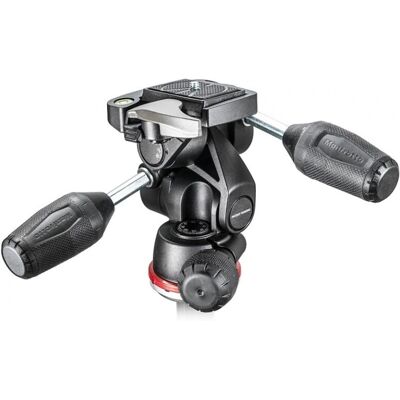 Manfrotto Manfrotto MH804-3W Päätripodin - 3 akselia, musta, kevyt Manfrotto Manfrotto MH804-3W Päätripodin - 3 akselia, musta, kevyt