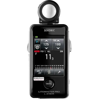 Sekonic L-478DR-EL Light Meter - Wireless Control - Cine Modes Sekonic L-478DR-EL Light Meter - Wireless Control - Cine Modes